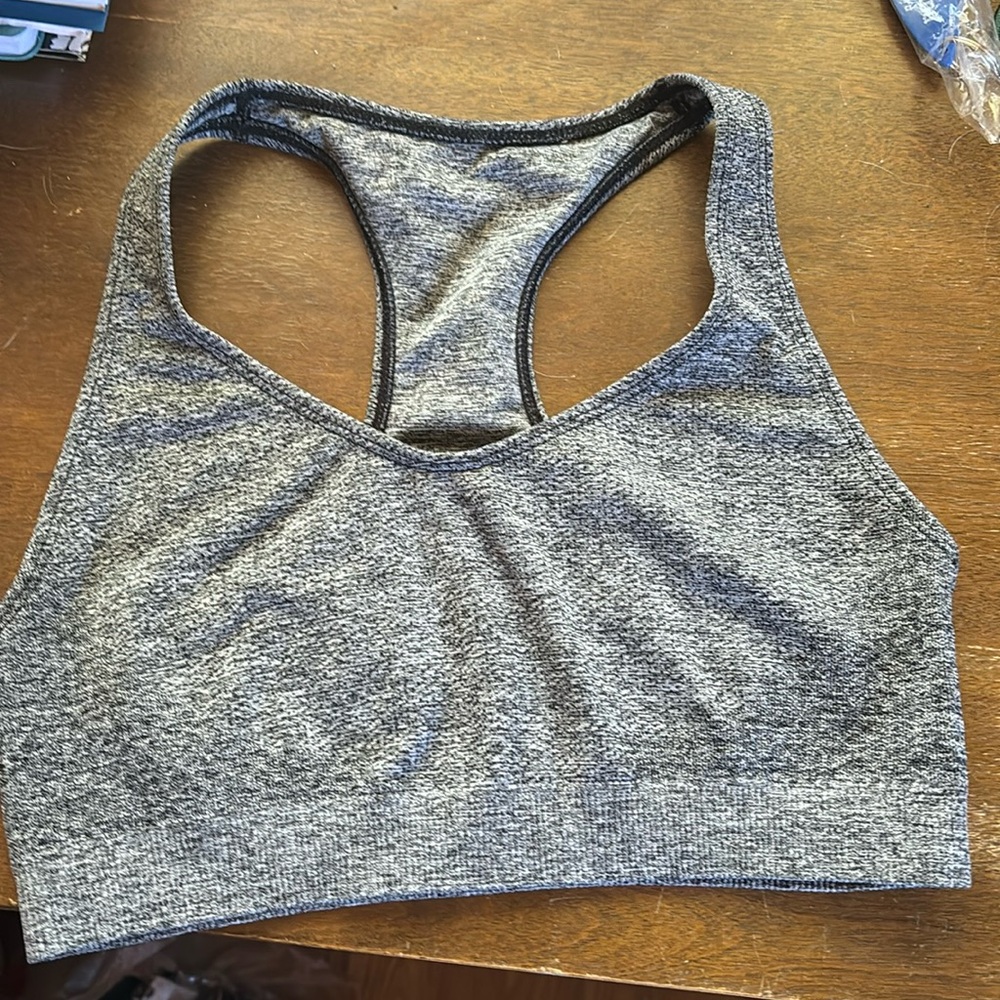 Danskin Now gray sports bra